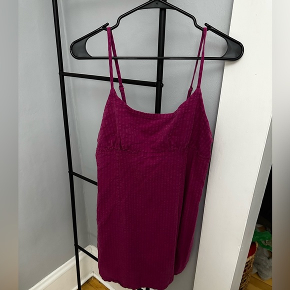 Wild Fable Linen Blend Sleeveless Pink Dress, Size Large, Women - Picture 1 of 6